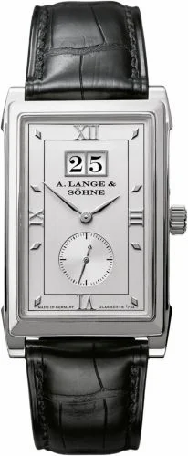 A. Lange & Söhne Cabaret Big Date Platinum / Silver / Nota Romana 107.025