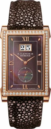 A. Lange & Söhne Cabaret Pink Gold - Diamond / Black MOP 827.043