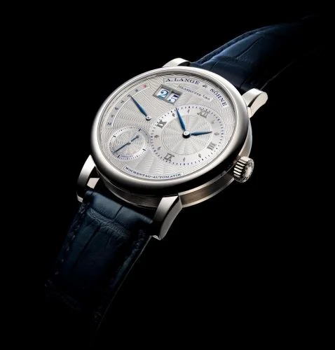 A. Lange & Söhne Lange 1 Daymatic White Gold / Silver Guilloche / Tokyo Boutique 320.040
