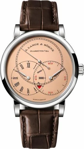 A. Lange & Söhne Richard Lange Jumping Seconds White Gold / Pink 252.056
