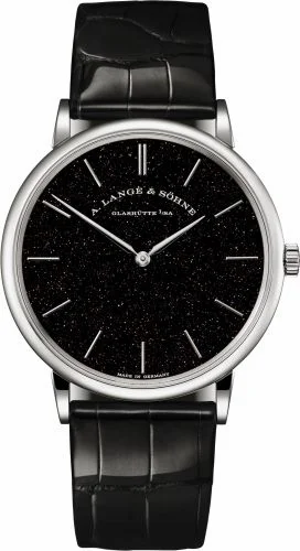 A. Lange & Söhne Saxonia Thin White Gold / Black Aventurine 211.087
