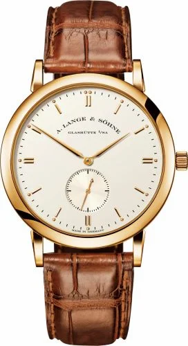 A. Lange & Söhne Saxonia Yellow Gold / Champagne 215.021