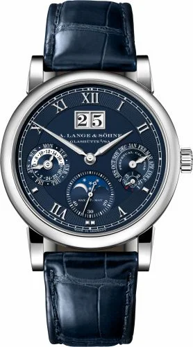 A. Lange & Söhne Langematik Perpetual White Gold / Blue / 20th Anniversary 310.028