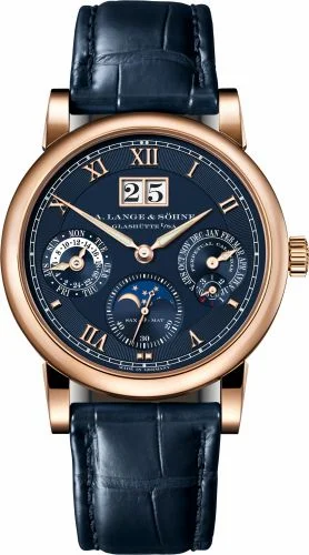 A. Lange & Söhne Langematik Perpetual Pink Gold / Blue / 20th Anniversary 310.037