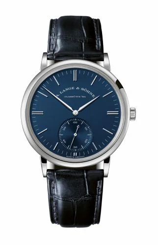 A. Lange & Söhne Saxonia Automatik White Gold / Blue 380.028