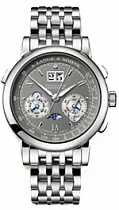 A. Lange & Söhne Datograph Perpetual White Gold / Grey / Bracelet 410.430