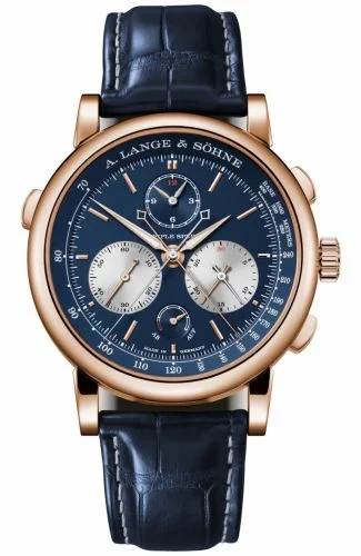 A. Lange & Söhne Triple Split Pink Gold / Blue 424.037