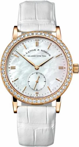 A. Lange & Söhne Little Saxonia Pink Gold - Diamond / MOP 835.032