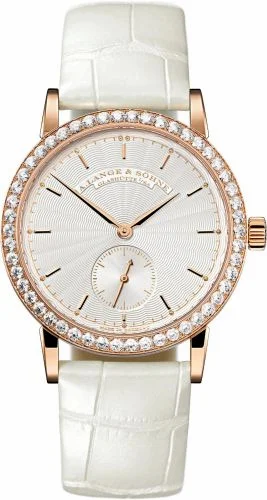A. Lange & Söhne Little Saxonia Pink Gold - Diamond / Silver 835.037