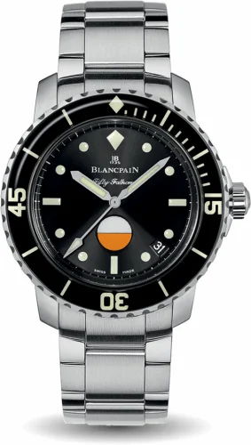 Blancpain Fifty Fathoms MIL-SPEC Stainless Steel / Black / Bracelet 5008-1130-71S