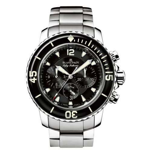 Blancpain Fifty Fathoms Chronographe Flyback Stainless / Black / Bracelet 5085F-1130-71