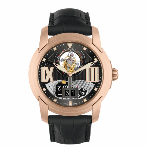 Blancpain L-Evolution Tourbillon Grande Date, Réserve de Marche Sur Masse Oscillante Red Gold 8822-36B30-53B