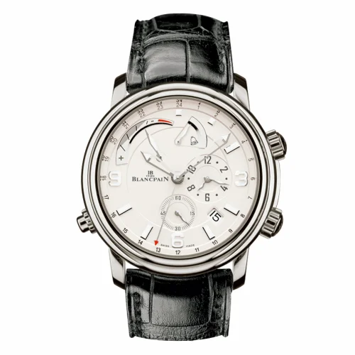 Blancpain Léman Réveil GMT White Gold / Opaline / Alligator 2841-1542-53B
