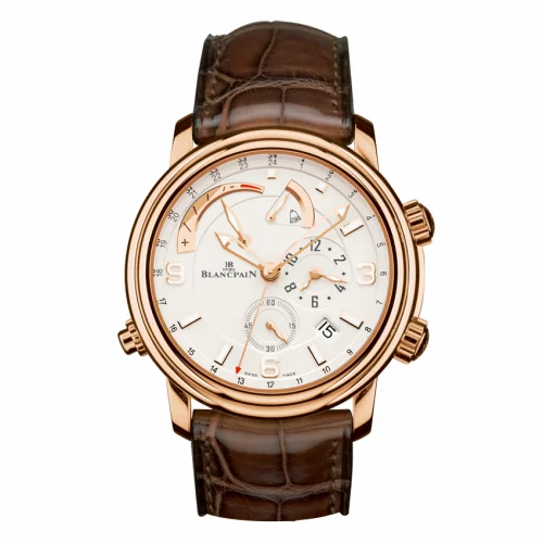 Blancpain Léman Réveil GMT Red Gold / Opaline / Alligator 2841-3642-53B