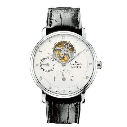 Blancpain Villeret Tourbillon 8 Jours White Gold / Opaline 6025-1542-55B