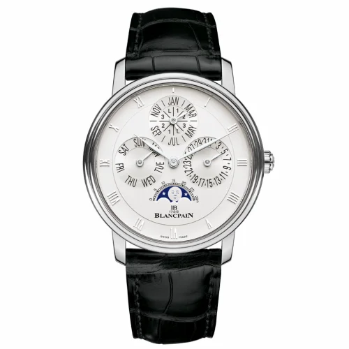 Blancpain Villeret Quantième Perpétuel White Gold / Opaline 6057-1542-55B