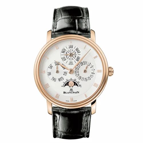 Blancpain Villeret Quantième Perpétuel Red Gold / Opaline 6057-3642-53B