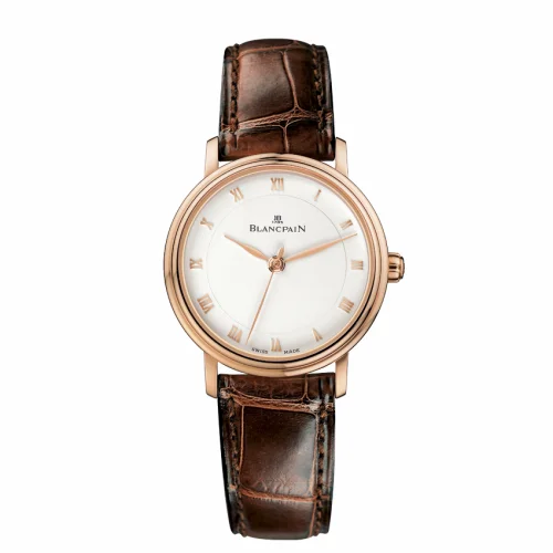 Blancpain Villeret Ultraplate Automatique Ladies Red Gold / Opaline 6102-3642-55A