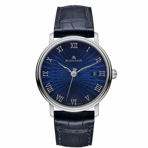 Blancpain Villeret Ultraplate Automatique White Gold / Flinqué 6223C-1529-55A