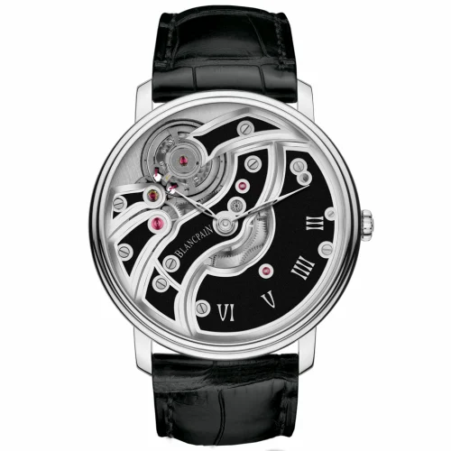 Blancpain Villeret Mouvement Inversé Black 6616-1530-55B