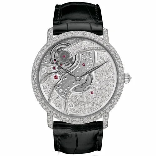 Blancpain Villeret Mouvement Inversé Serti Neige 6616-9400-55B