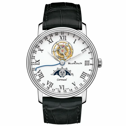 Blancpain Villeret Carrousel Phase de Lune Platinum 6622L-3431-55B