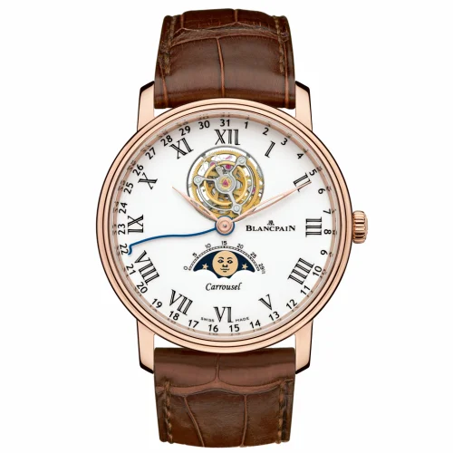 Blancpain Villeret Carrousel Phase de Lune Red Gold 6622L-3631-55B