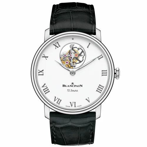 Blancpain Villeret Tourbillon Volant Une Minute 12 Jours Platinum 66240-3431-55B