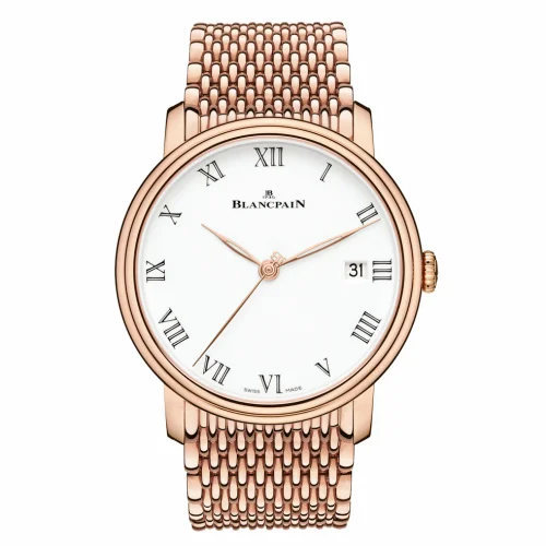 Blancpain Villeret 8 Jours Red Gold / Bracelet 6630-3631-MMB