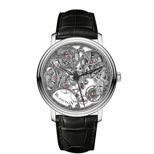 Blancpain Villeret Squelette 8 Jours White Gold 6633-1500-55B