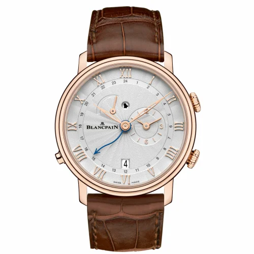 Blancpain Villeret Réveil GMT Red Gold / Opalin 6640-3642-55B