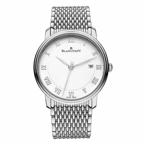 Blancpain Villeret Ultraplate Automatique 40mm Stainless Steel / White / Bracelet 6651-1127-MMB