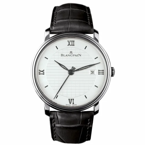 Blancpain Villeret Ultraplate Automatique 40mm Stainless Steel / White Damier 6651-1143-55B