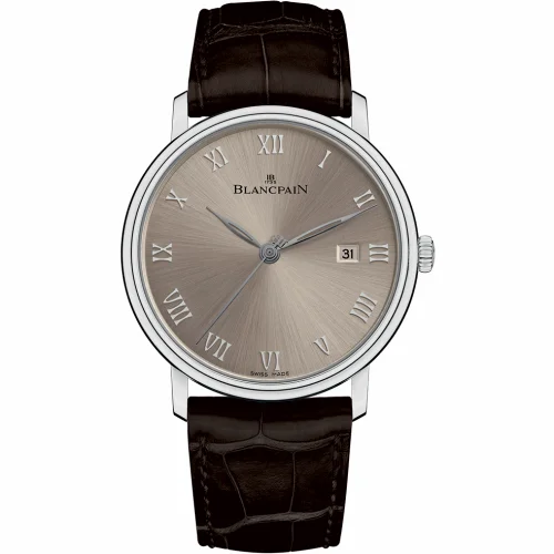 Blancpain Villeret Ultraplate Automatique 40mm White Gold / Grey 6651-1504-55