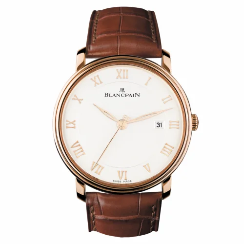 Blancpain Villeret Ultraplate Automatique 40mm Red Gold / Opalin 6651-3642-55B