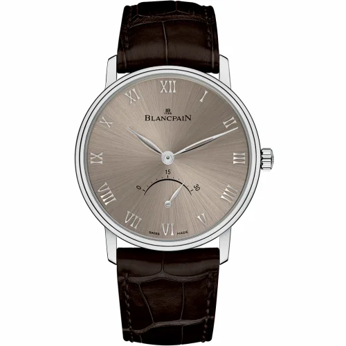 Blancpain Villeret Ultraplate Seconde Rétrograde White Gold / Grey 6653-1504-55