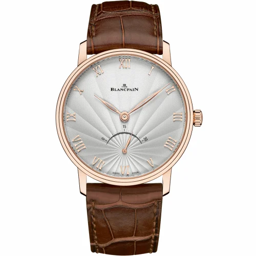 Blancpain Villeret Ultraplate Seconde Rétrograde Red Gold / Opalin Flinqué 6653-3642-55B