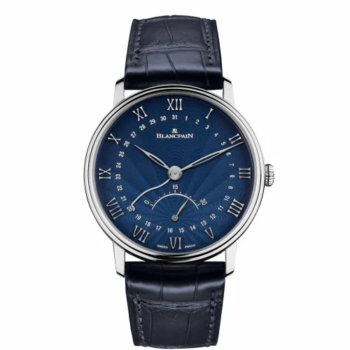 Blancpain Villeret Ultraplate Quantième Seconde Rétrograde White Gold / Flinqué 6653Q-1529-55B