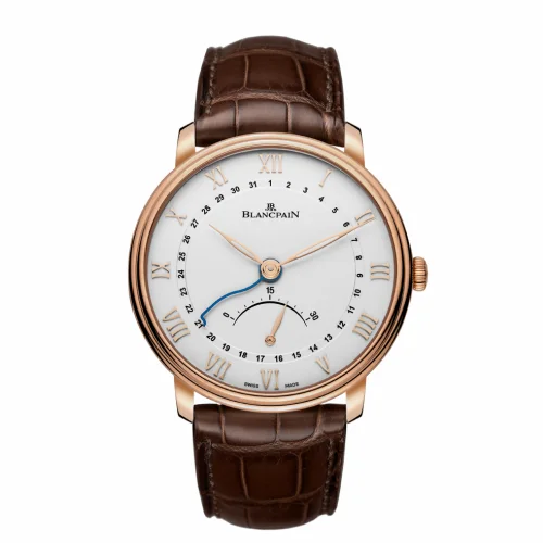 Blancpain Villeret Ultraplate Quantième Seconde Rétrograde Red Gold / Opalin 6653Q-3642-55B