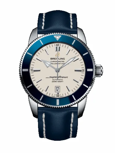 Breitling Superocean Heritage II 46 Stainless Steel / Blue / Silver / Calf / Folding AB202016/G828/102X/A20D.1