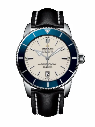 Breitling Superocean Heritage II 46 Stainless Steel / Blue / Silver / Calf / Folding AB202016/G828/442X/A20D.1