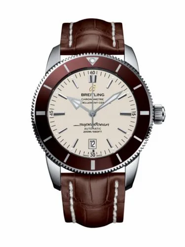 Breitling Superocean Heritage II 46 Stainless Steel / Bronze / Silver / Croco / Pin AB202033/G828/756P/A20BA.1