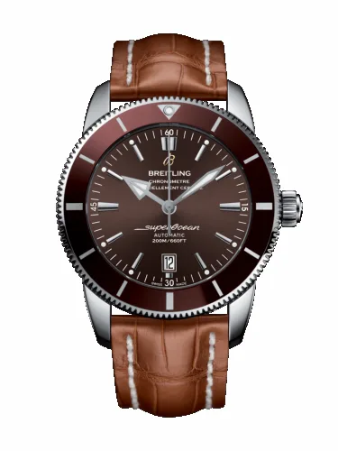 Breitling Superocean Heritage II 46 Stainless Steel / Bronze / Bronze / Croco / Pin AB202033/Q618/754P/A20BA.1