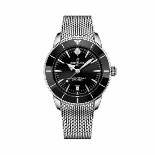 Breitling Superocean Heritage B31 Automatic 44 Stainless Steel / Black / Milanese AB3112241B1A1