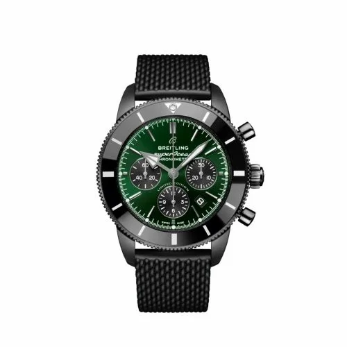 Breitling Superocean Heritage II B01 Chronograph 44 Blacksteel / Green MB01621A1L1S1