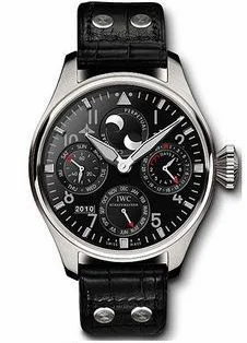 IWC Big Pilot Perpetual Calendar Stainless Steel / Black / Zegg & Cerlati IW5026-21