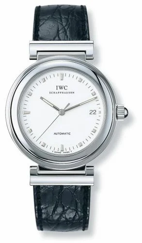 IWC Da Vinci SL Stainless Steel / White / Croco IW3528-07