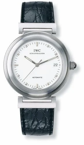IWC Da Vinci SL Stainless Steel / White / Croco IW3528-08