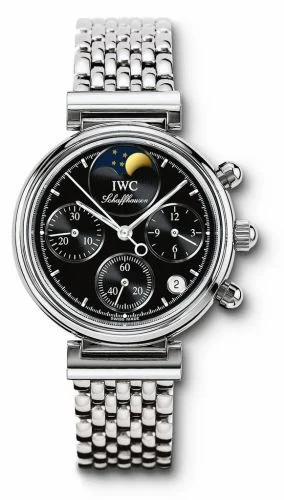 IWC Kleine Da Vinci Stainless Steel / Black / Bracelet IW3736-14
