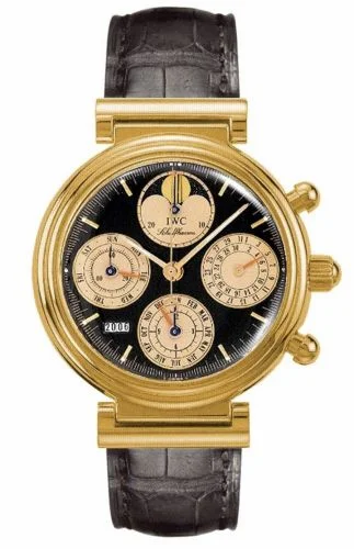 IWC Da Vinci Perpetual Red Gold / Black / 120 Years IW3750-05